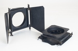 Barndoors for Bardwell & McAlister / Mole-Richardson focus spotlights - Lot of 2