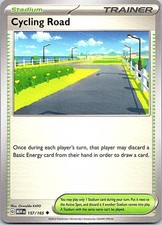 Cycling Road 157/165 Uncommon 151 Pokemon Near Mint