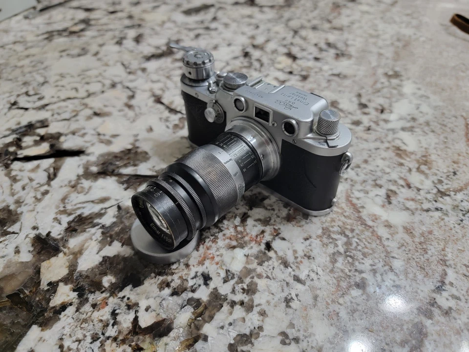 1946 IIIc Ernst Leitz Leica D.R.P. # 412820 Foto 4 de 4