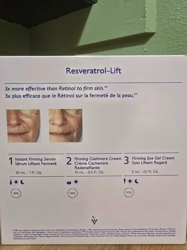 Caudalie 3 piezas Resveratrol-Lift Lift and Firm Skincare Set Foto 4 de 4