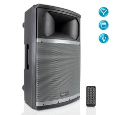 Pyle 1000W Wireless Bluetooth PA Speaker System, 2-Way Outdoor Audio