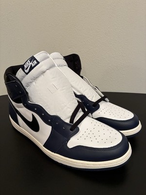 Size 16 - Air Jordan 1 Retro OG High Midnight Navy for sale online