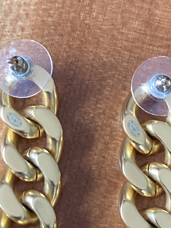 ORIGINAL Chanel Coco CC Ohrstecker Ohrringe - Bild 3 von 4