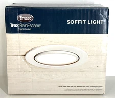 Trex Rainescape LED Soffit Light - Black color- Light Color White