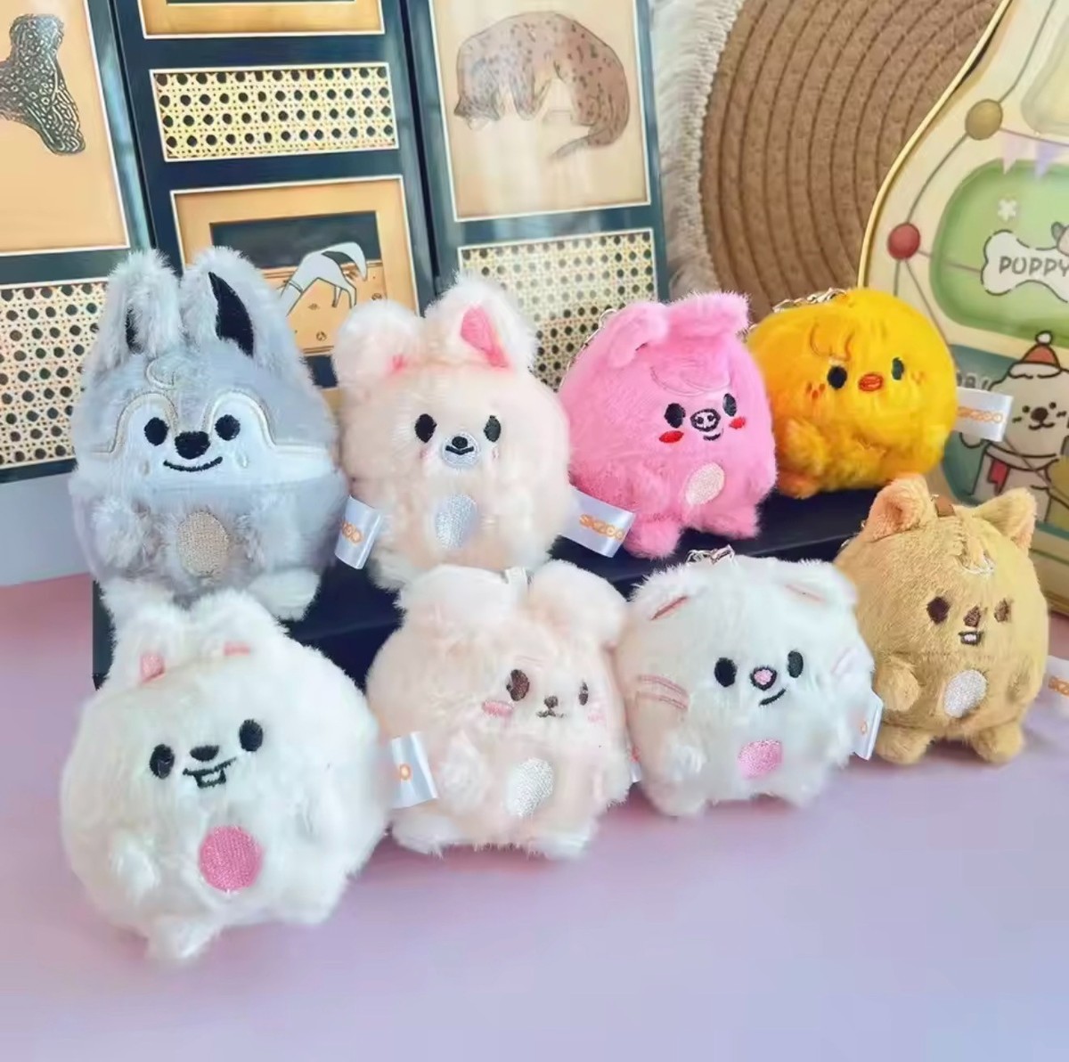 SKZOO 2026 Plush Doll Keychain STRAY KIDS Hwang Hyun-jin BANGCHAN