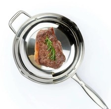 David Burke Regency  12” Inch Frying Pan Commercial Grade Stainless Steel Fry