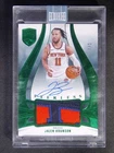 1/3≈1/1 2024-25 Panini Eminence Jalen Brunson Peerless GU Patch Auto Emerald