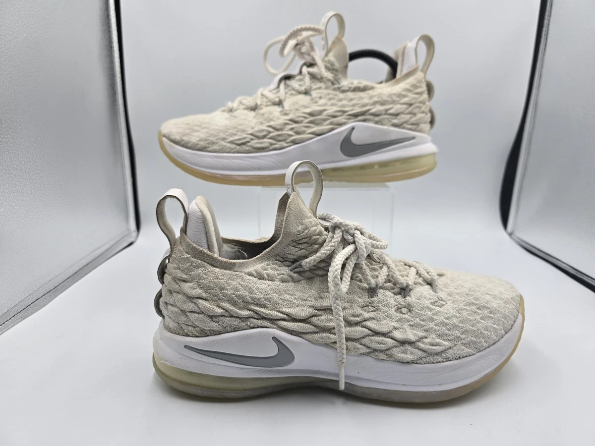Nike LeBron XV 15 Low Light Bone Gray Basketball Sneakers AO1755-003 Men SZ 9 NIKE Men main image 2