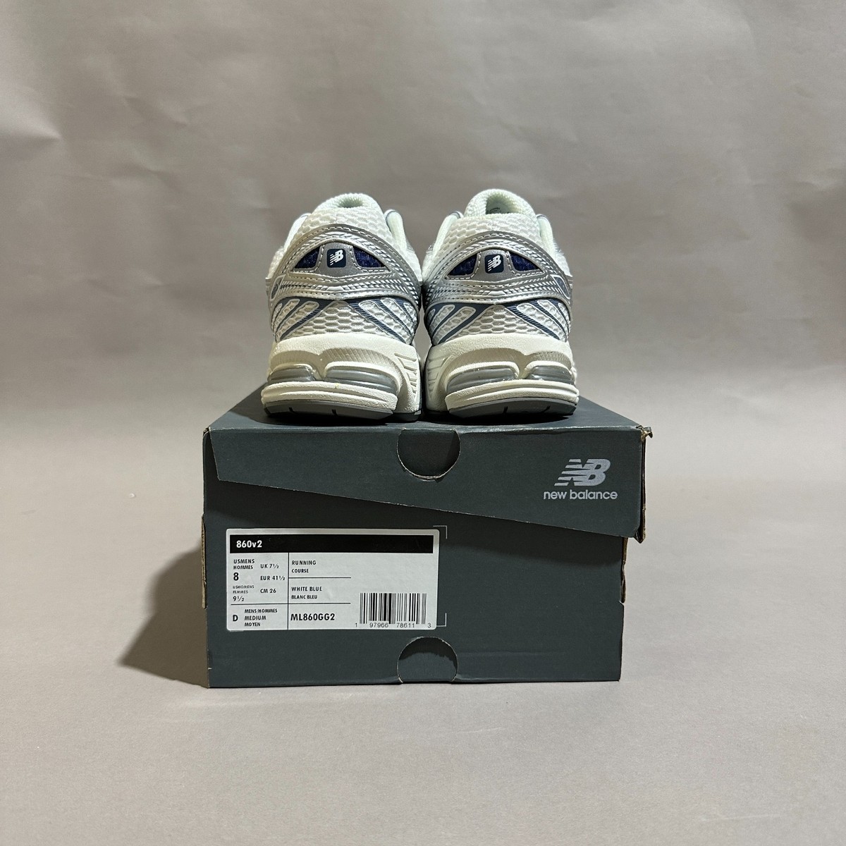New Balance 860v2 Men Northern Lights Pack Metallic Silver 