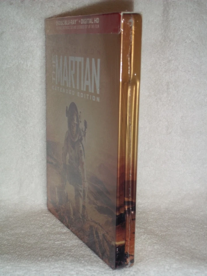 The Martian: Extended Edition (Blu-ray, 2016, STEELBOOK) Matt Damon space comedy - Image 4 of 4