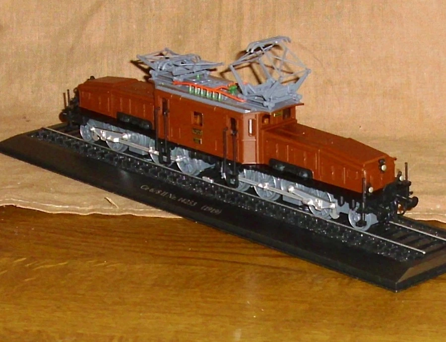 Atlas-E-Lok-Standmodell-1:87-CE6/8 14253 (1919)-lim. Edition-22cm-ovp-Note 1-2 - Bild 4 von 4