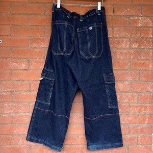 SNAKE EYES 30W レイヴパンツ 90s Vintage Snake Eyes JNCO Rave Jeans, Raver Rainbow PRIDE