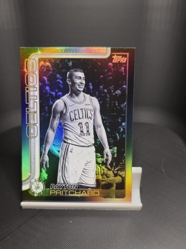 Payton Pritchard – 2025-26 Topps Basketball · Base Cards I Blackout Variation #4 Payton Pritchard