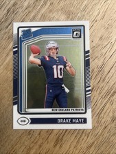 Drake Maye 2024 Panini Donruss Optic Rated Rookie New England Patriots