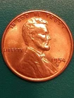 1954-S Lincoln Wheat GEM BRILLIANT RED UNCIRCULATED See Pics Nice Coin