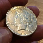 1928 S Peace Dollar Silver $1 Coin Circulated Uncertified Business Strike