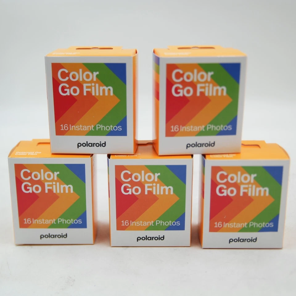 Película Go Color, 80 Mini Fotos, 5 Paquetes Dobles, Compatible con Polaroid Go Camer Foto 2 de 4