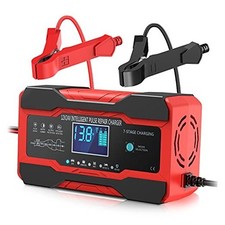 Battery Charger 10-Amp 12V and 24V Fully-Automatic Smart Car Battery Charger,