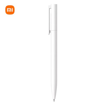 #ad Xiaomi White Gel Pen 4x Writing Capacity 0.5 mm Tip Ideal for School Use 1 Pen $1.50