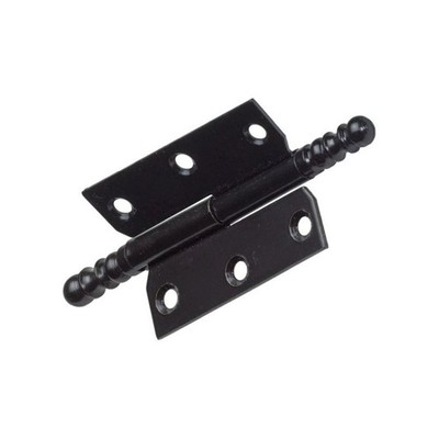 HETTICH Möbelband links, 50 x 40 mm, Stahl, schwarz, 2 Stück (2,48 EUR/Stück)