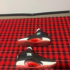 Jordan 35 Black and Red Sneakers