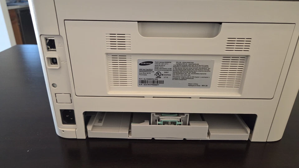Used Samsung Xpress M2885FW WiFi Printer/Copier/Fax - Image 4 of 4
