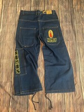 Vintage JNCO Jeans Style Skate Wide Leg U.S. Nimis Virgin Mary 40/30 38/30 