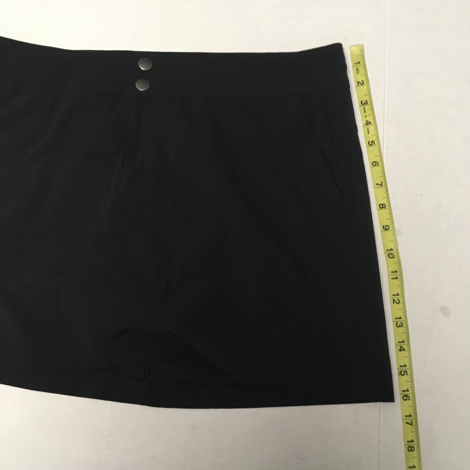 PRANA Solid Black Skort Stretch Celeste Lightweig… - image 12