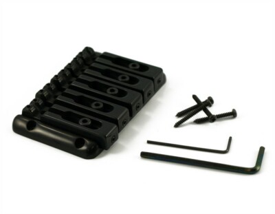 NEW Ultra Deluxe 5-String Bass Bridge, #BBDLX5B - BLACK