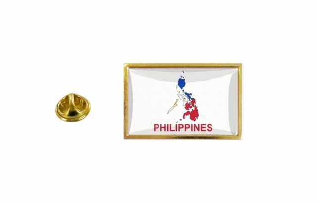 spilla pin pin's spille spilletta bandiera badge carta RP filippine