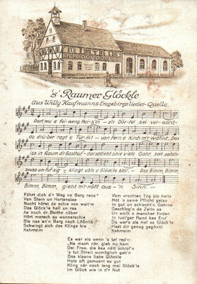 AK * 's' Raumer-Glöckle - from W. Kaufmann's Erzgebirgslieder-Quelle (AB) 70242