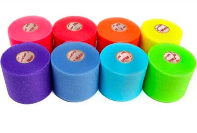 Mueller Rainbow Pack of Sports Pre-Wrap (8 Colors!) 30 Yards Rainbow