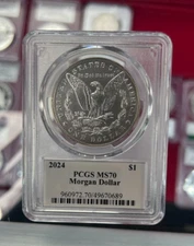 2024 PCGS MS70 Morgan