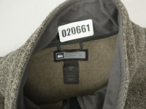 REI Fleece Vest Men XL Gray Full Zip Sleeveless Jacket Pockets Adult Gorpcore - Picture 4 of 7