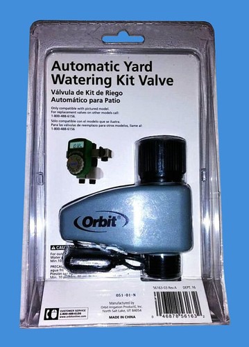 NEW ORBIT ECO-SERIES EXTRA VALVE FOR 56448 AUTOMATIC YARD WATERING KIT - Picture 3 of 4