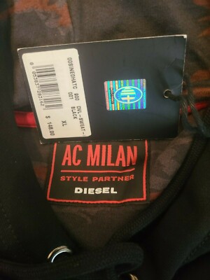 DIESEL × AC MILAN ジャケット サイズ46(Mサイズ) DIESEL × AC MILAN ジャケット サイズ46(Mサイズ)