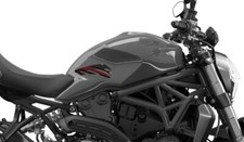 PROTEZIONE LATERALI RESINATO COMPATIBILE CON BMW F 650ST, F 650 ST, ROSSO 2