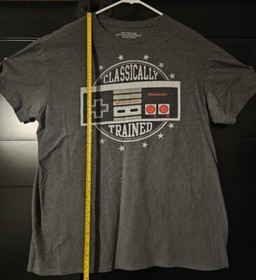 Nintendo NES Mens T-Shirt - Nintendo Entertainment System Controller Classic L
