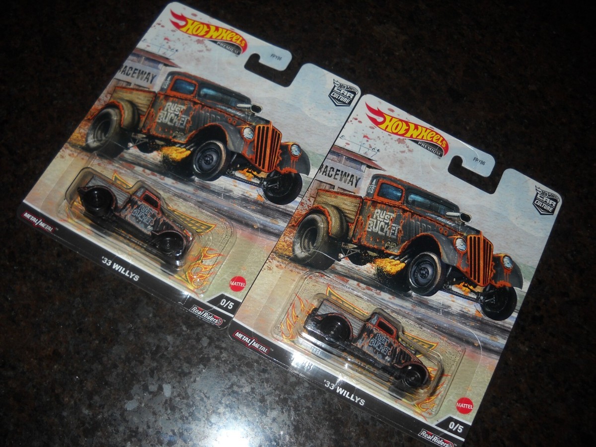 ホットウィール　プレミアム　ドラッグストリップ　33 ウィリス　チェイスカー CHASE! '33 Willys * CHASE! * 2022 Hot Wheels Car Culture