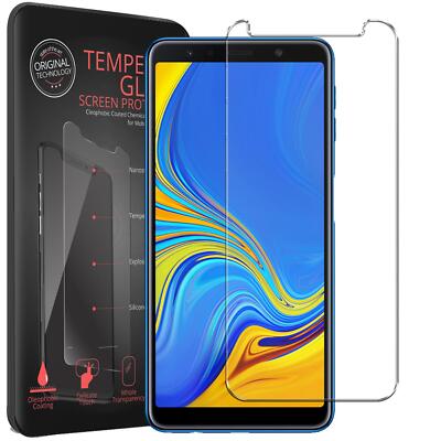 4x SchutzFolie Für Samsung Galaxy A7 2018 GlasFolie Glas Folie Folie klar