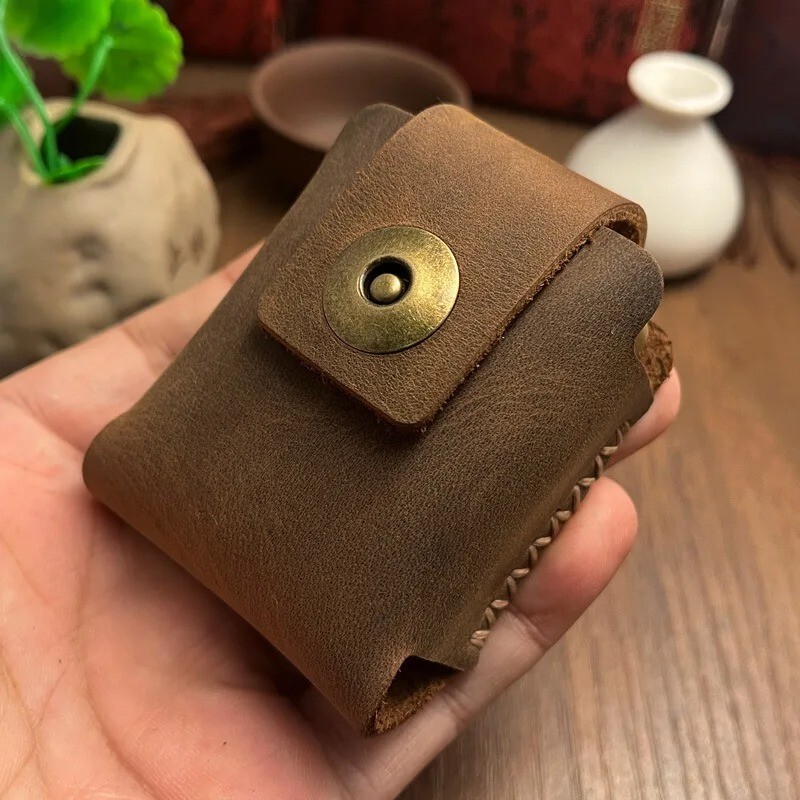 Bag Case Genuine Leather Holster For Zorro Armor Lighters 91