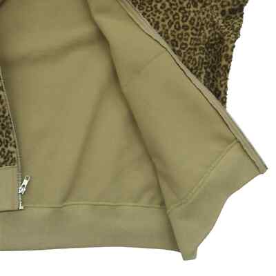 Supreme Pilled Zip Up Hooded Sweatshirt Cheetah | eBay