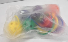 Nickanny's Multicolored Sports Swing Ball Ankle Jump Rope 6 Pack Rainbow 41-428