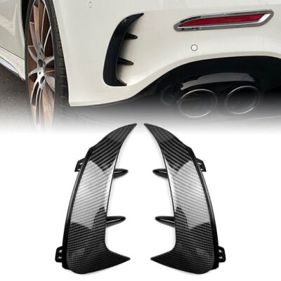 2x Rear Bumper Spoiler Air Vent Fit Benz A-class V177 A200 A220 A35 2019-21