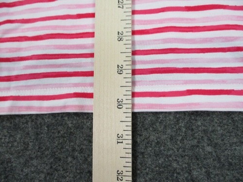 B Draddy Polo Mens Large Pink White Stripe Golf Club Performance Knit Classic - Picture 9 of 11