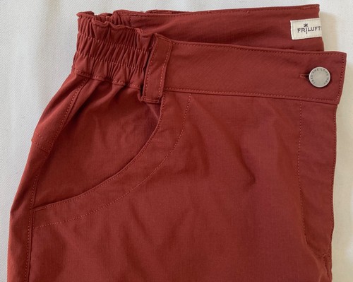 Trekking Hose Frilufts Damen L lang rot mit Zipp Off - Bild 8 von 15