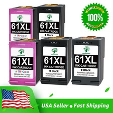 61XL 61 XL Ink Cartridge pk for HP ENVY 4500 4502 4505 5530 5535 Deskjet 2540