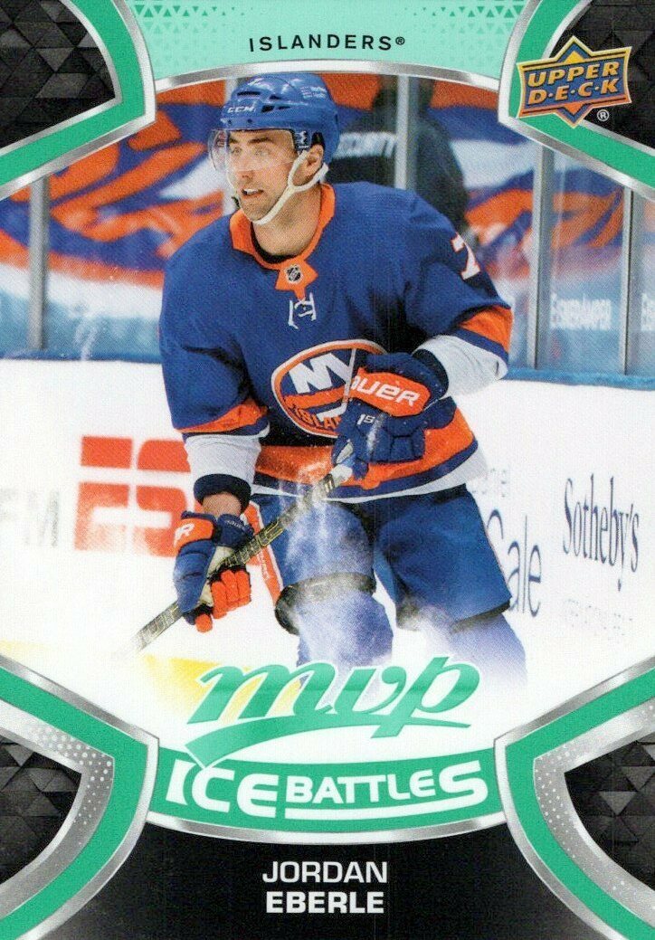 2021-22 Upper Deck MVP Ice Battles #145 Jordan Eberle Islanders