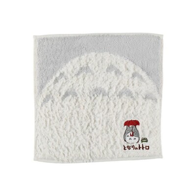 My Neighbor Totoro Mini Hand Towel (Totoro's Stomach ) 25x25cm Studio Ghibli New