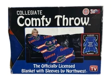 The Northwest Company Florida Comfy Throw Blanket with Sleeves